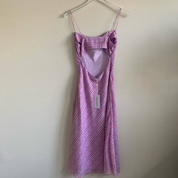 ❌SOLD❌Finders Keepers Nostalgia Dress Lilac Check - Picture 8 of 16